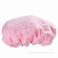 Microfiber Shower Cap, Keeps Moisture and Water Away from Dry Hair, OEM Orders Accepted